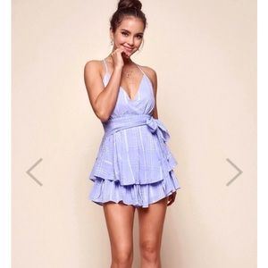 Maddox Fit and Flare summer romper